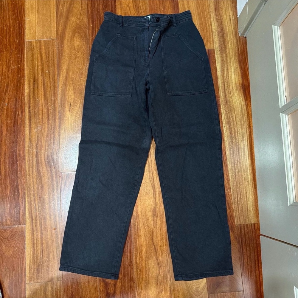 Aritzia Wilfred Free Black Utility Pants Black Size 6